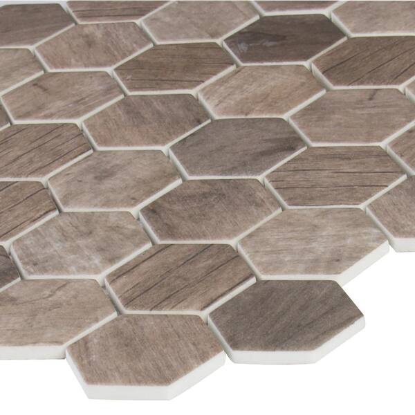 Urban Tapestry 12 in. x 12 in. Matte Recycled Materials Mosaic Tile (1 sq. ft. / each)