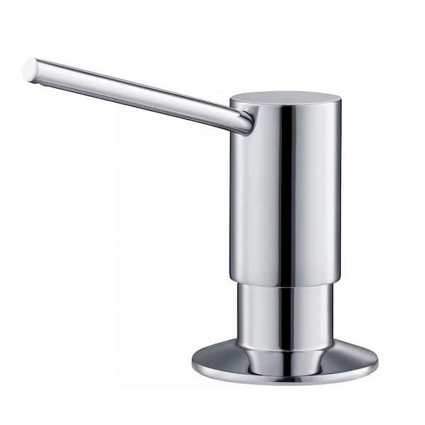 Kitchen Soap and Lotion Dispenser in Chrome