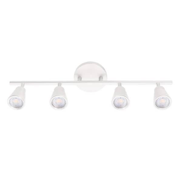 Solo 4 Light 36 in. Wide LED Energy Star Fixed Track Lighting Kit 3000K