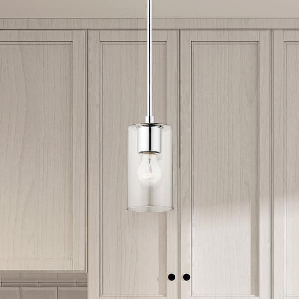 Zurich 1 Light Polished Chrome Pendant