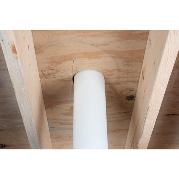 4 in. PVC Twist-N-Set Open Toilet Flange