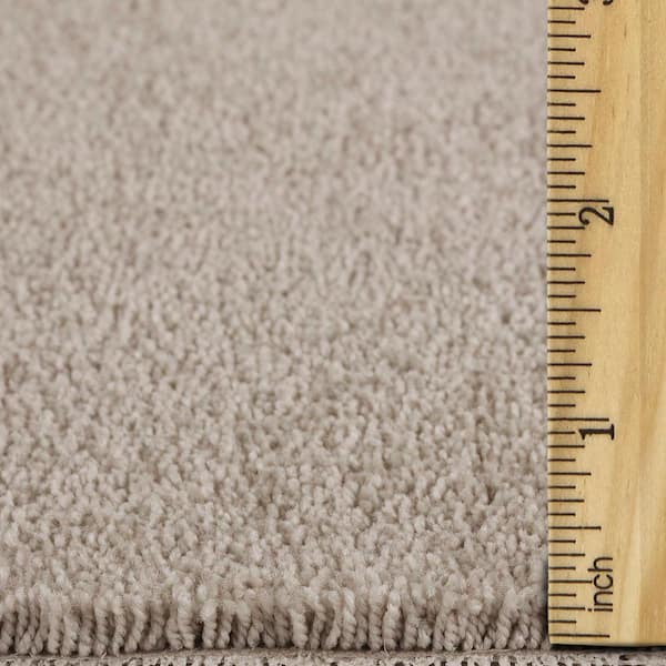 Still in Love II Young Love Grey 54 oz. Blend Texture Installed Carpet