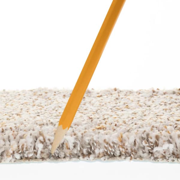 Karma II - Mystic - Beige 50.5 oz. Nylon Texture Installed Carpet