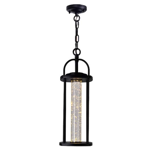Greenwood LED Outdoor Black Pendant