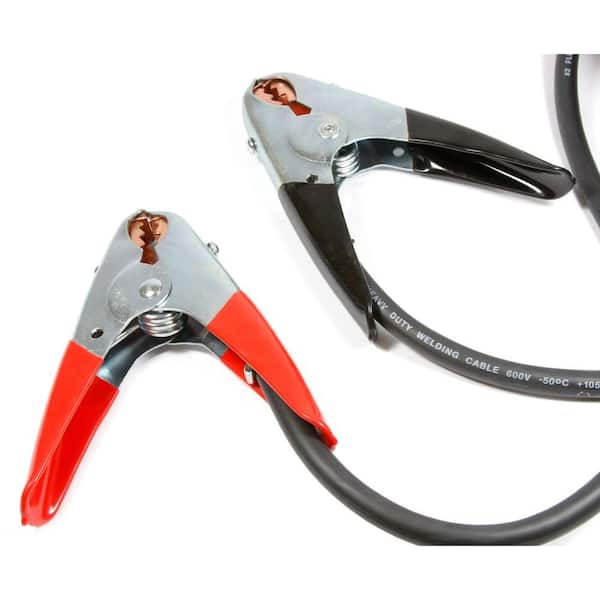 16 ft. 4-Gauge Heavy Duty Battery Jumper Cables