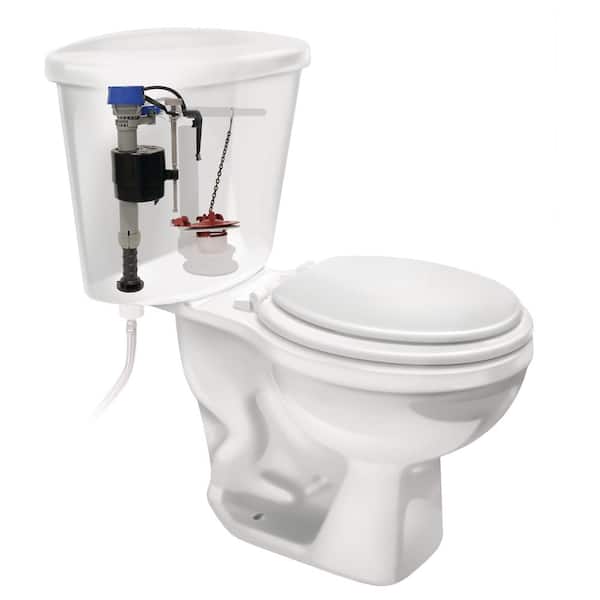PerforMAX Universal High Performance Toilet Fill Valve and 3 in. Adjustable Toilet Flapper Repair Kit
