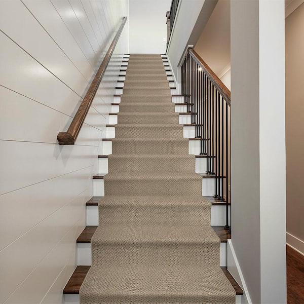 Lightbourne - Cafe - Beige 39.3 oz. Nylon Loop Installed Carpet