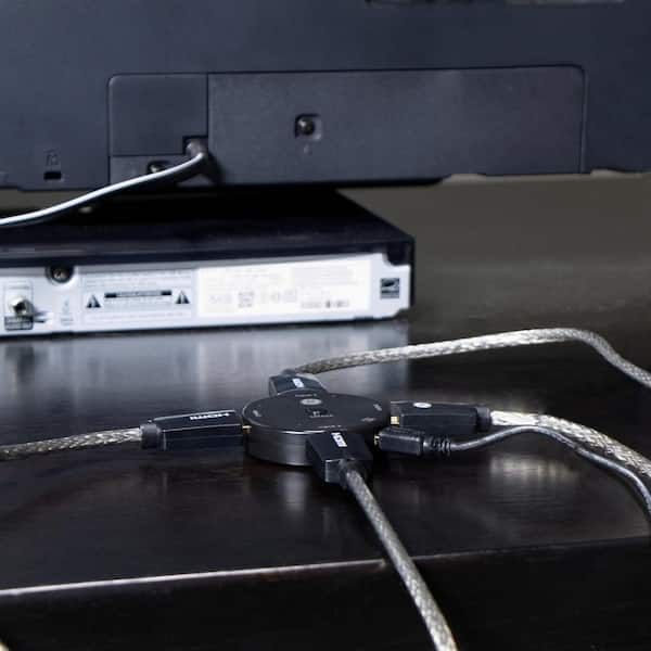 3-Device 4K HDMI 2.0 Switch, 3 to 1 HDMI Connection