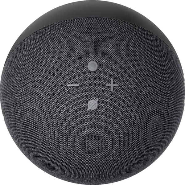 Echo (4th Gen) with Premium Sound, Smart Home Hub, and Alexa - Charcoal