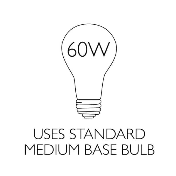 Gracelyn Modern 14.36 in. 1-Light Satin Gold Smart Semi-Flush Mount Ceiling Light with Clear Seedy Glass Globe Shade