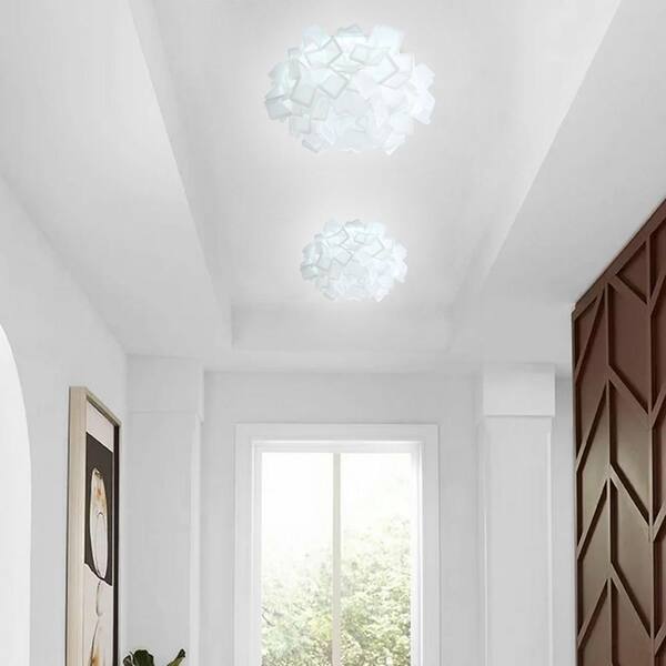 3-Light Modern LED Flush Mount Light Creative Design Ceiling Lighting