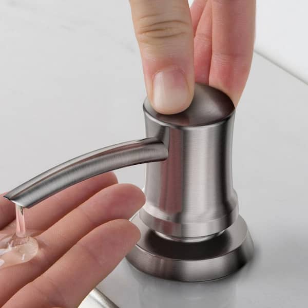 Kitchen Soap and Lotion Dispenser in Stainless Steel