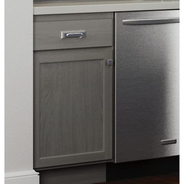 24 in. W x 24 in. D x 34.5 in. H Assembled Base Kitchen Cabinet in Unfinished with Recessed Panel