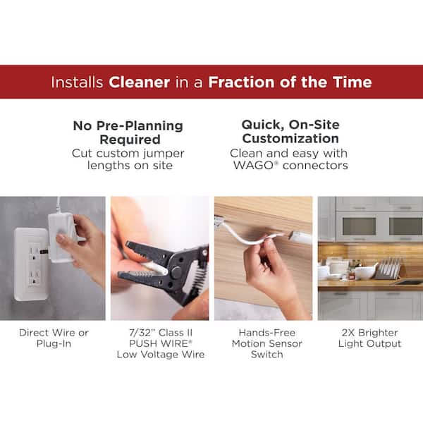 Push Wire 48-Watt Direct Wire Adapter (LEDUC-48WD)