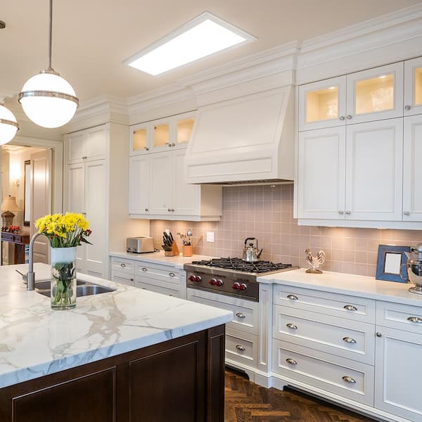 1 ft. x 4 ft. 50W Dimmable White Integrated LED Edge-Lit Deco Flat Panel Flush Mount Ceiling Light with CCT