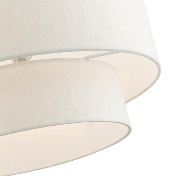 Whitney 3 Light Brushed Nickel Pendant