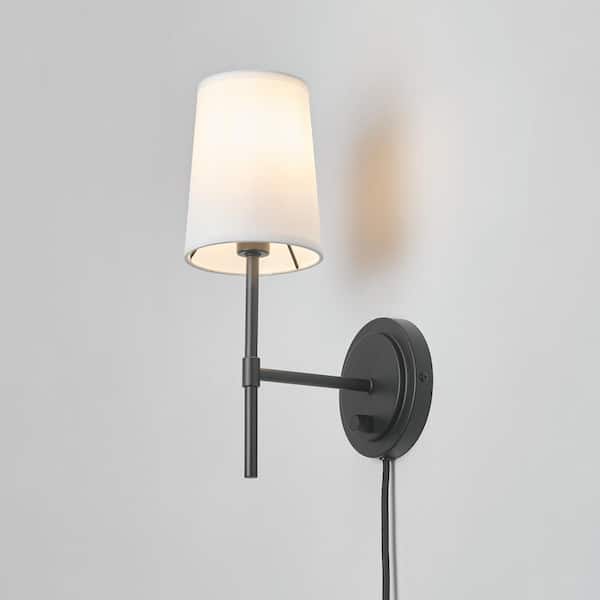 Ridgeway 1-Light Matte Black Wall Sconce