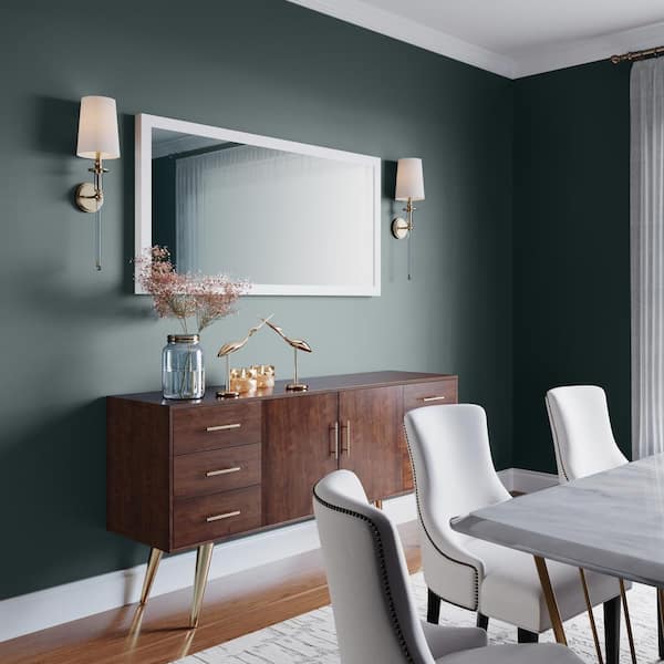 26 in. 1-Light Modern Gold Sconce