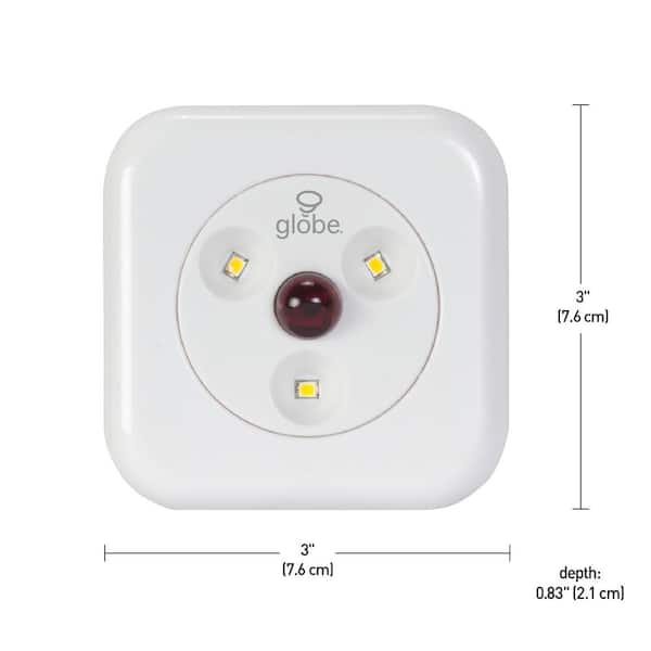 LED White Under Cabinet Puck (6-Pack)