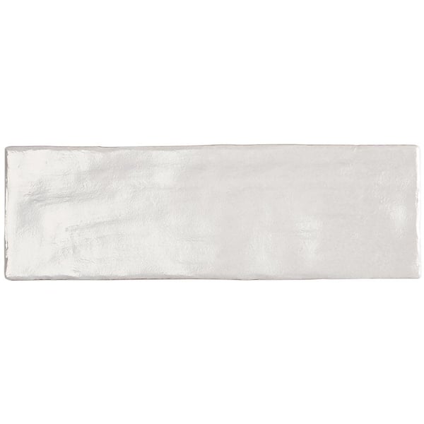 Amagansett Gin White 2 in. x 8 in. Mixed Finish Ceramic Subway Wall Tile (5.38 sq. ft. / case)