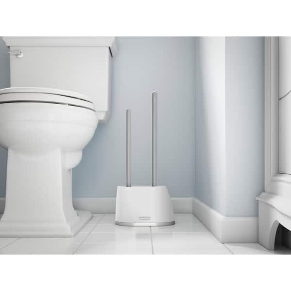 Toilet Brush, Plunger and Caddy