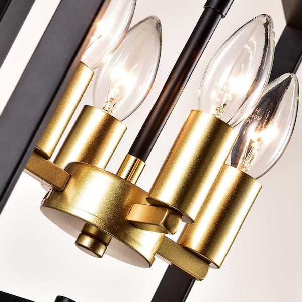 Alaska 4 -Light Lantern Square Chandelier