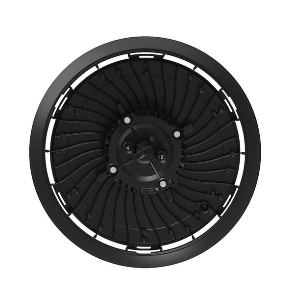 14 in. Black Integrated LED Dimmable High Bay Light at 30000 Lumens, 5000K Daylight