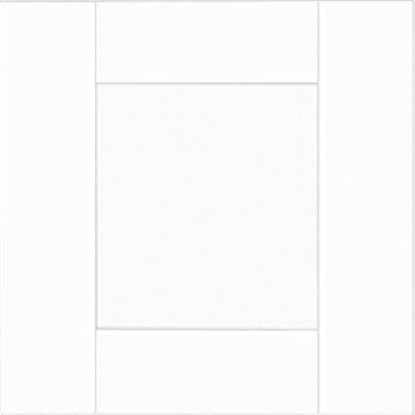 Arlington Vesper White Plywood Shaker Stock Assembled Wall Bridge Kitchen Cabinet Soft Close 36 in W x 24 in D x 24 in H