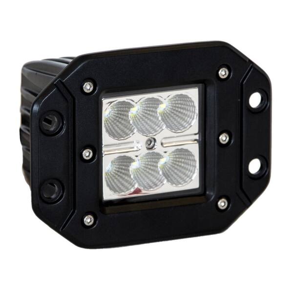 2.875 in. Square LED Clear Recessed Flood Light