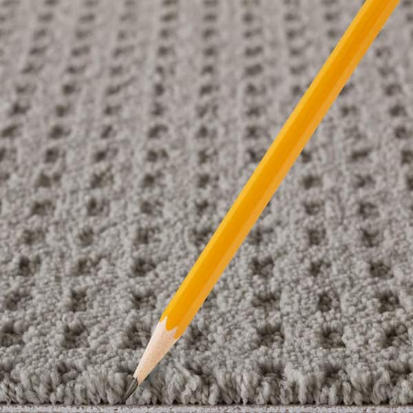 Canter  - Creek Bend - Gray 38 oz. Triexta Pattern Installed Carpet