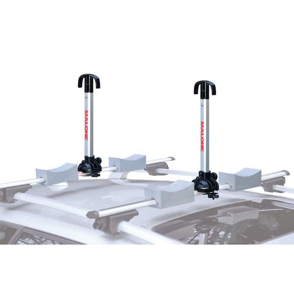 Stax Pro 2 50 lb per Kayak Capacity Two to Four Folding Kayak Carrier for Roof Rack