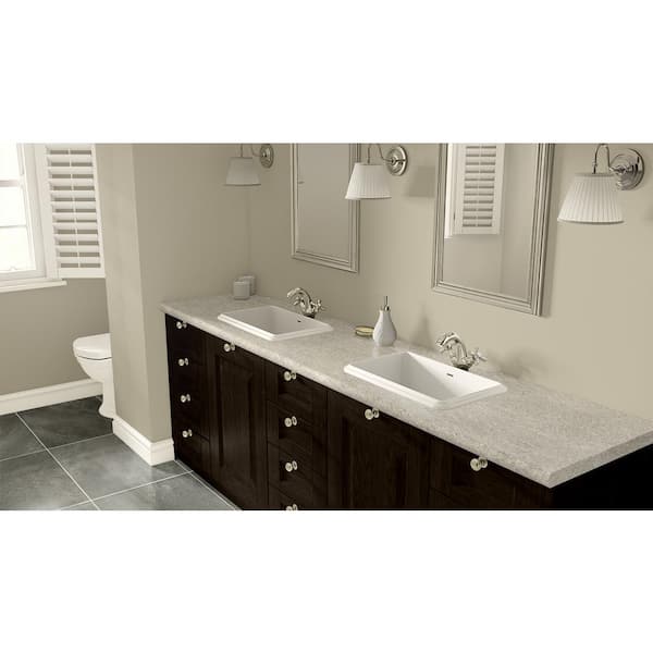 5 ft. x 10 ft. Laminate Sheet in RE-COVER Bainbrook Grey with HD Glaze Finish