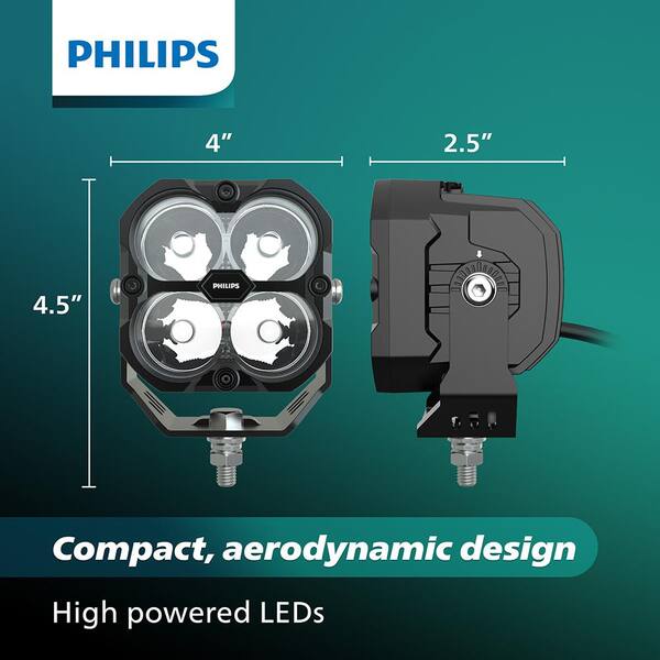 Ultinon Drive LED Pod 3 in. Cube Spot