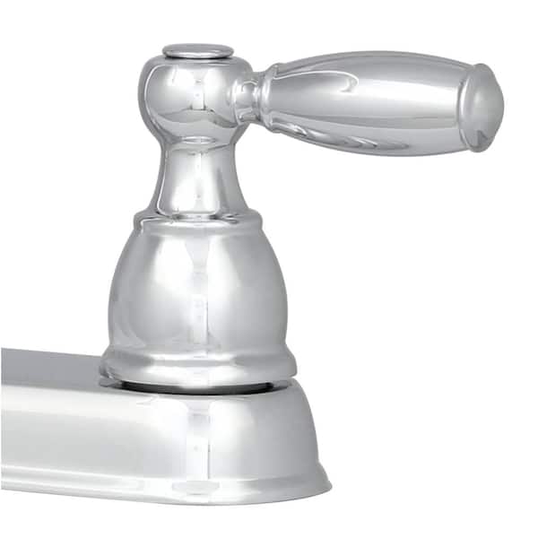 Foundations 2-Handle Standard Kitchen Faucet in Chrome