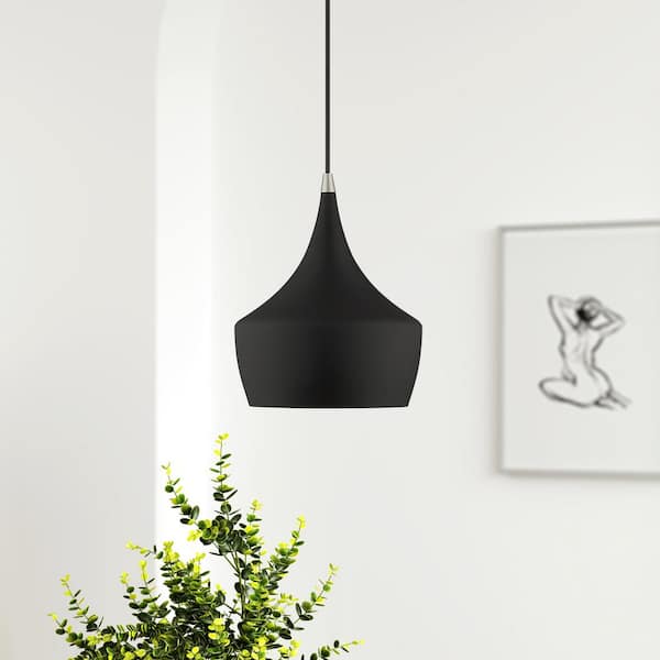 Goodwin 1 Light Black Mini Pendant