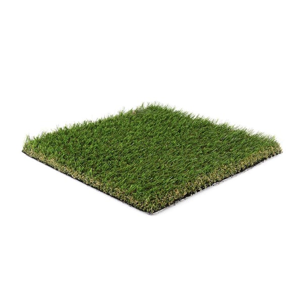 15 ft. W x Cut to Length Green and Tan Nylon Artificial Grass Turf
