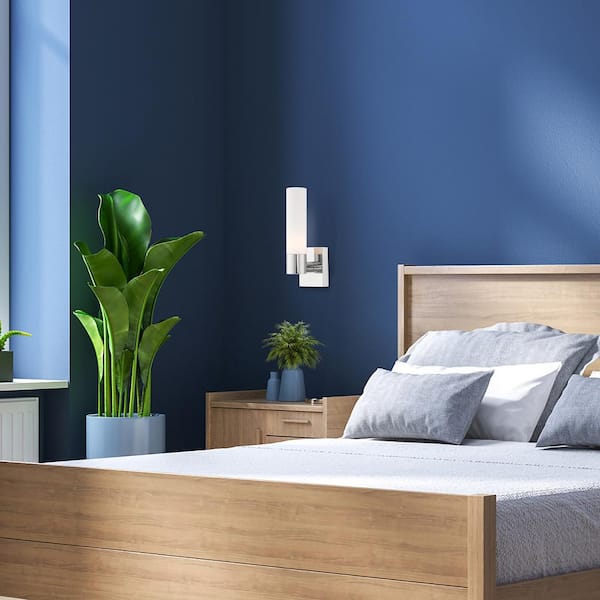 Aspen 1 Light Polished Chrome ADA Wall Sconce