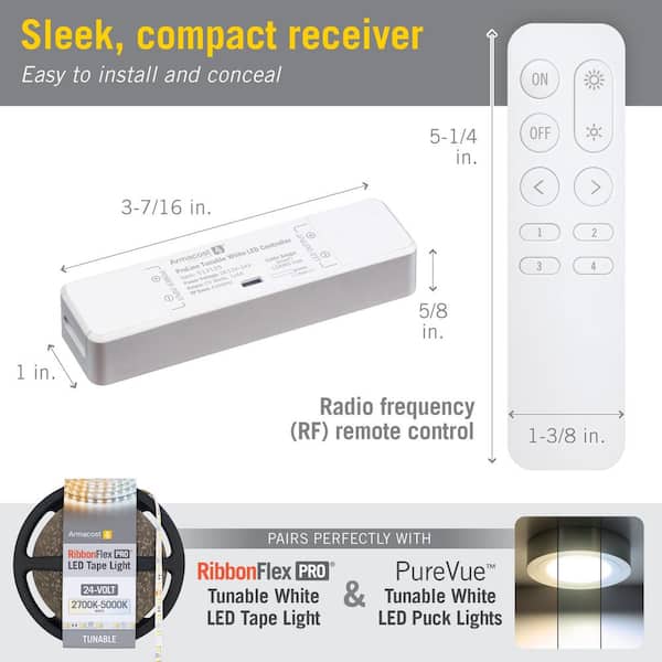 ProLine CCT Tunable White Lighting LED Remote Control