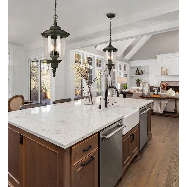 Pinedale Matte Bronze 3-Light Hanging Light