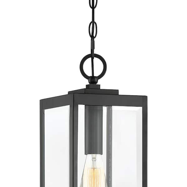 Westover 1-Light Black Outdoor Pendant Light