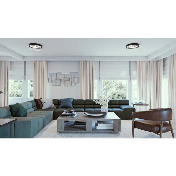 Boon 16 in. LED Flush Mount