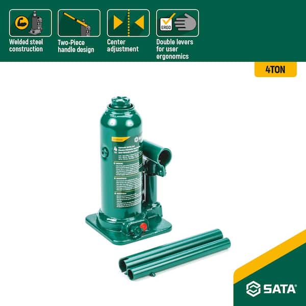 4-Ton Hydraulic Bottle Jack