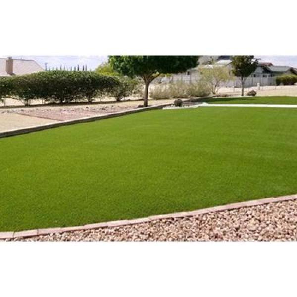 Eco 56 Silver + Field Green 12 ft. Wide x Cut to Length Green Artificial Grass Carpet