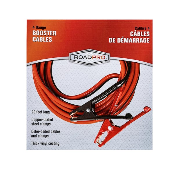 4 Gauge Booster Cables