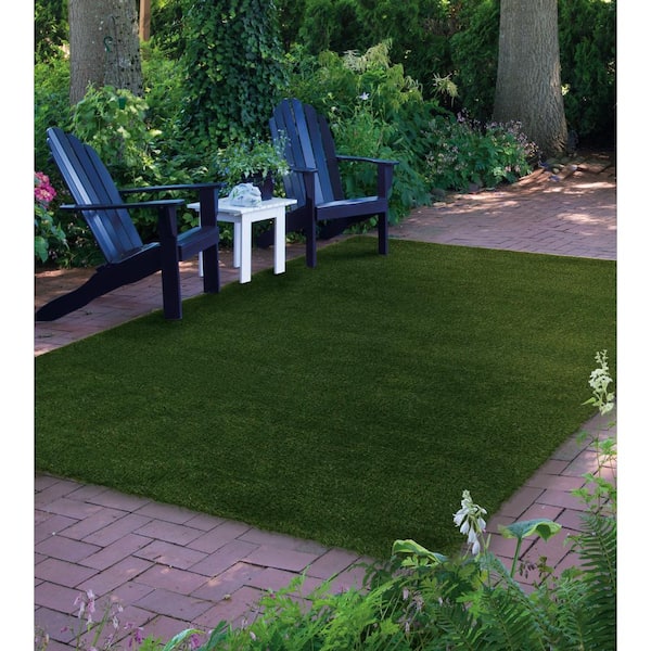 Green Landscape 6 ft. x 8 ft. Artificial Grass Rug