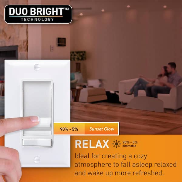 Flexinstall Panel 12 in. x 12 in. White Integrated LED Flat Panel Light with 5CCT Plus DuoBright