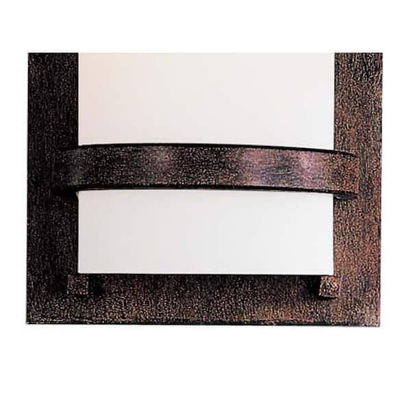 1-Light Iron Oxide Sconce