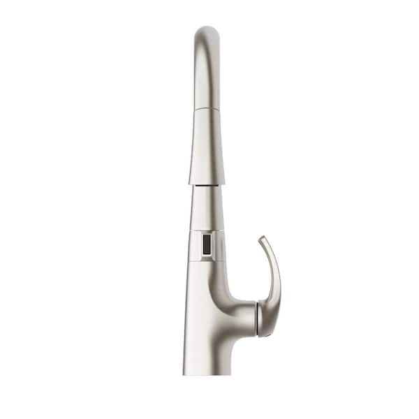 Breese Single-Handle Touchless Pull Down Sprayer Kitchen Faucet in Spot Resist Stainless