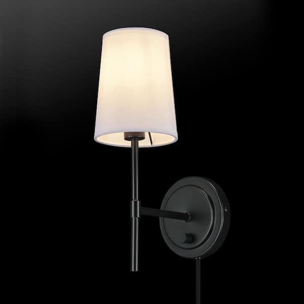 Ridgeway 1-Light Matte Black Wall Sconce