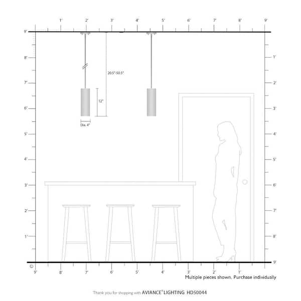 Mercury 1 Light Brushed Nickel Mini Pendant